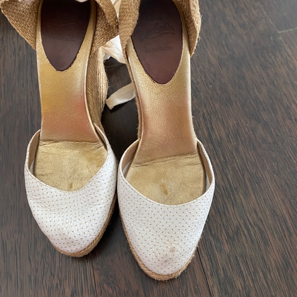 Christian Louboutin espadrilles